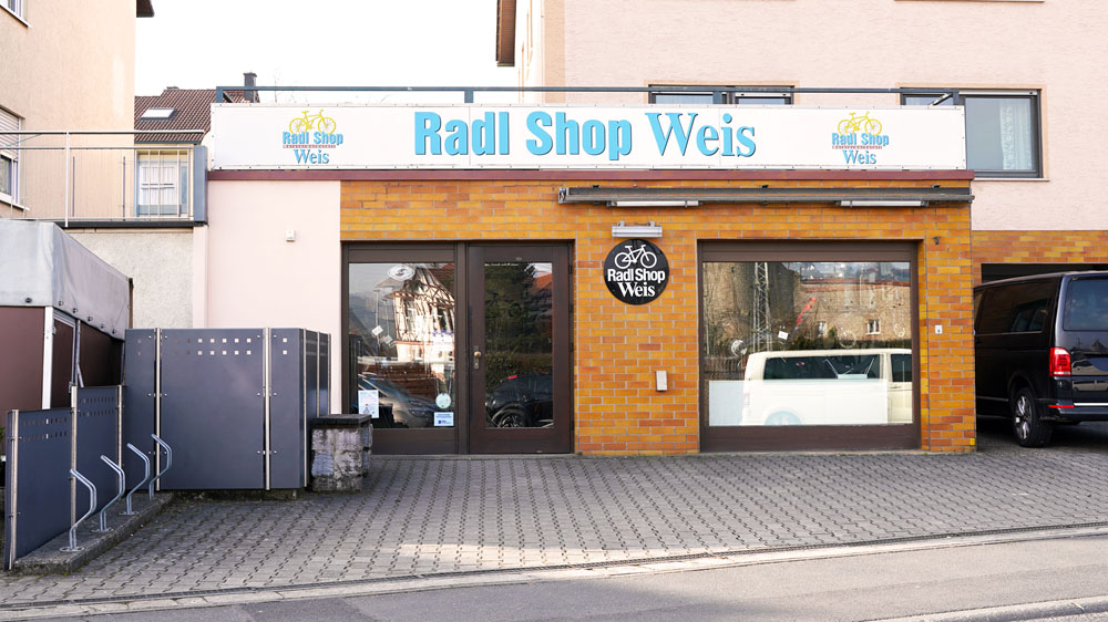 Radl Shop Weis Geschäft von außen